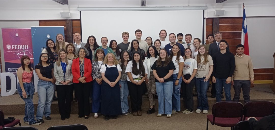 Programa de Español para Extranjeros UBB despide a jóvenes de Brigham Young University