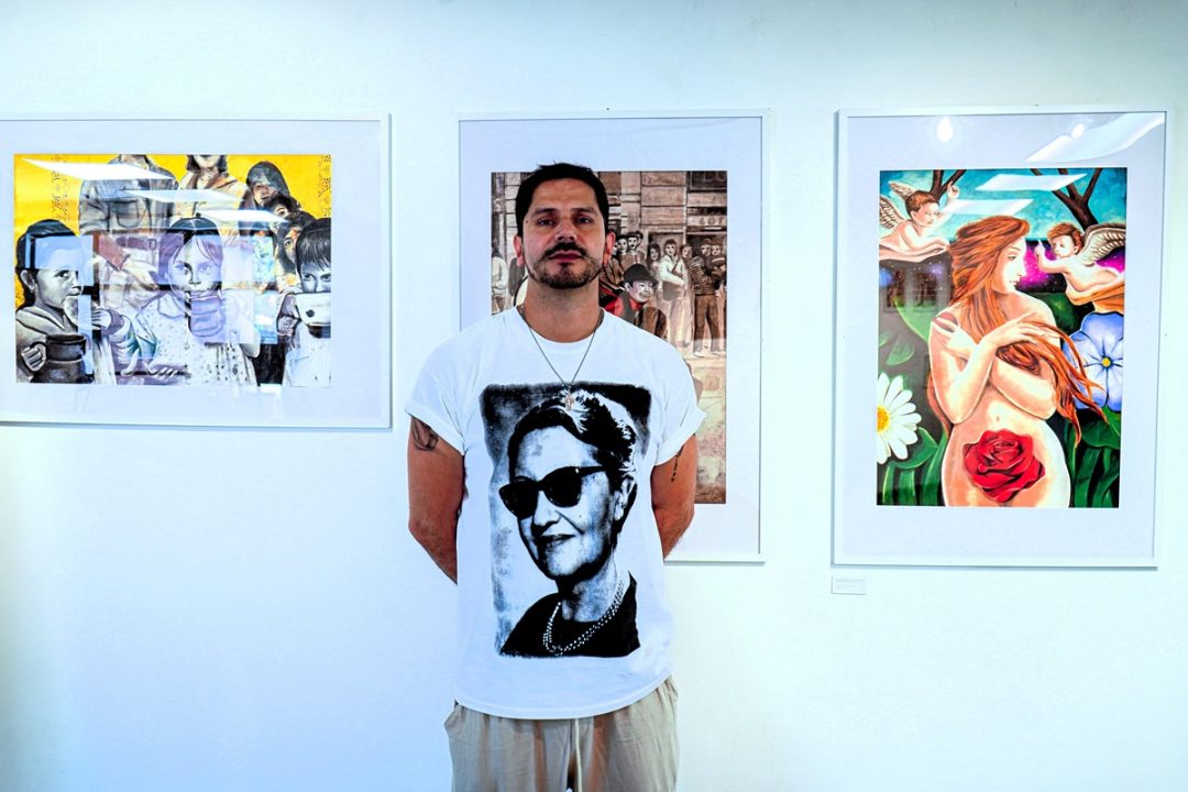 Galería FEDUH inauguró muestra del artista Luis Norambuena