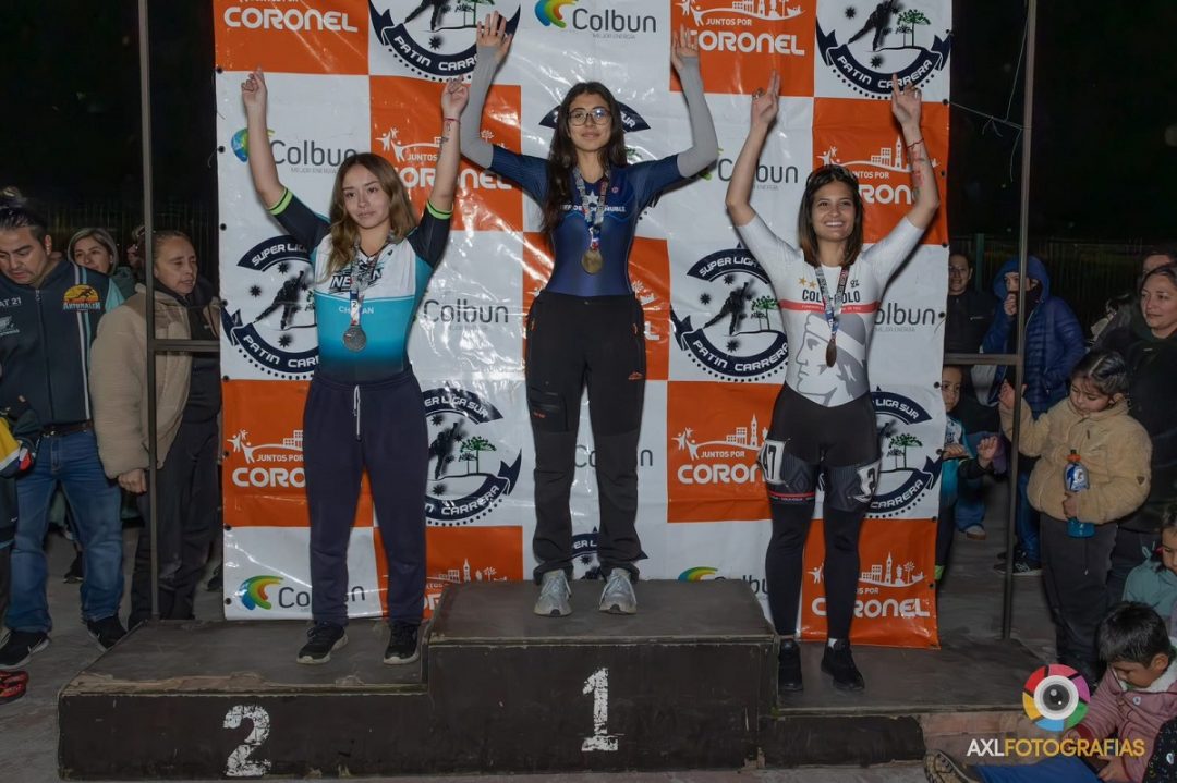 Estudiante de Nutrición UBB cosecha logros regionales en competencias de patinaje de velocidad