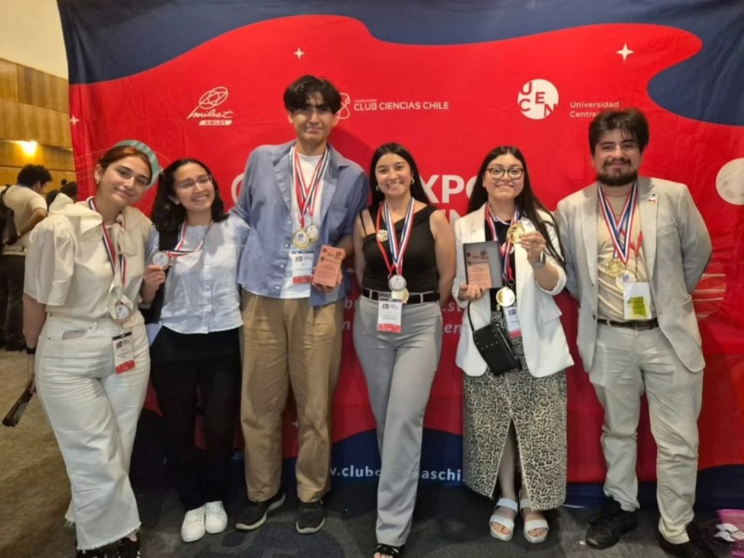 Por segundo año consecutivo estudiantes de Pedagogía UBB obtienen los tres primeros lugares en ExpoCiencias Nacional Chile 2025