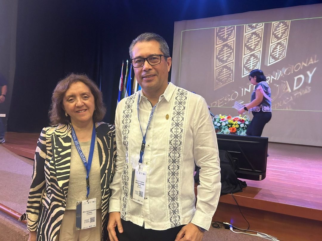 Decana Dra. Fancy Castro expuso sobre liderazgo pedagógico y formación docente en Congreso Internacional RIILPE- UADY, México