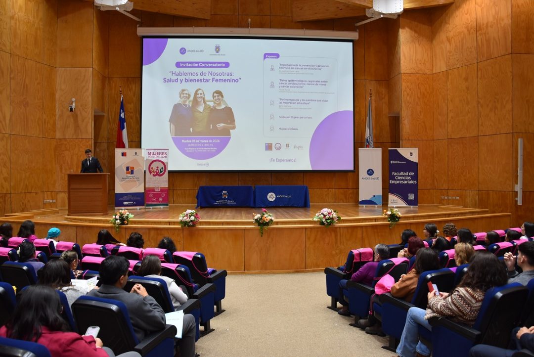 Aprendizaje Servicio UBB y Clínica Andes Salud Chillán realizaron conversatorio sobre bienestar femenino
