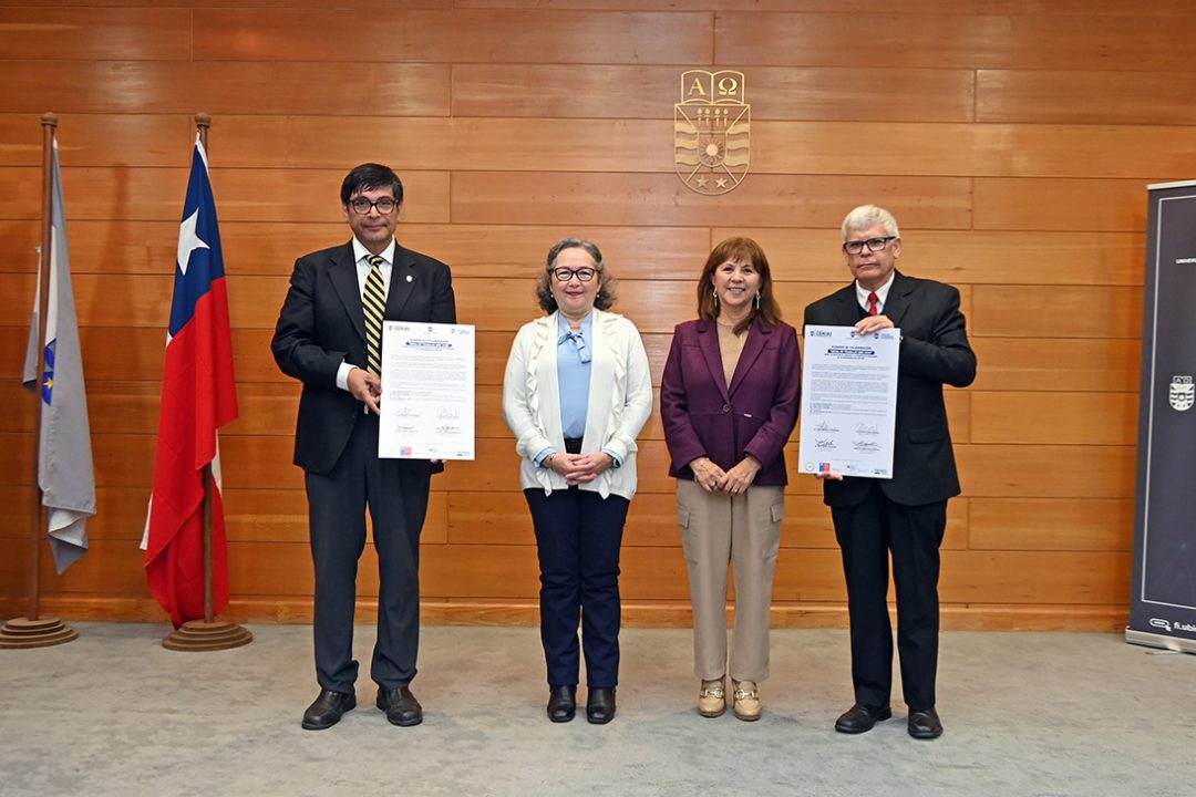 Ciencias e Ingeniería UBB firman convenio para fortalecer sus acciones y el aporte al desarrollo del país