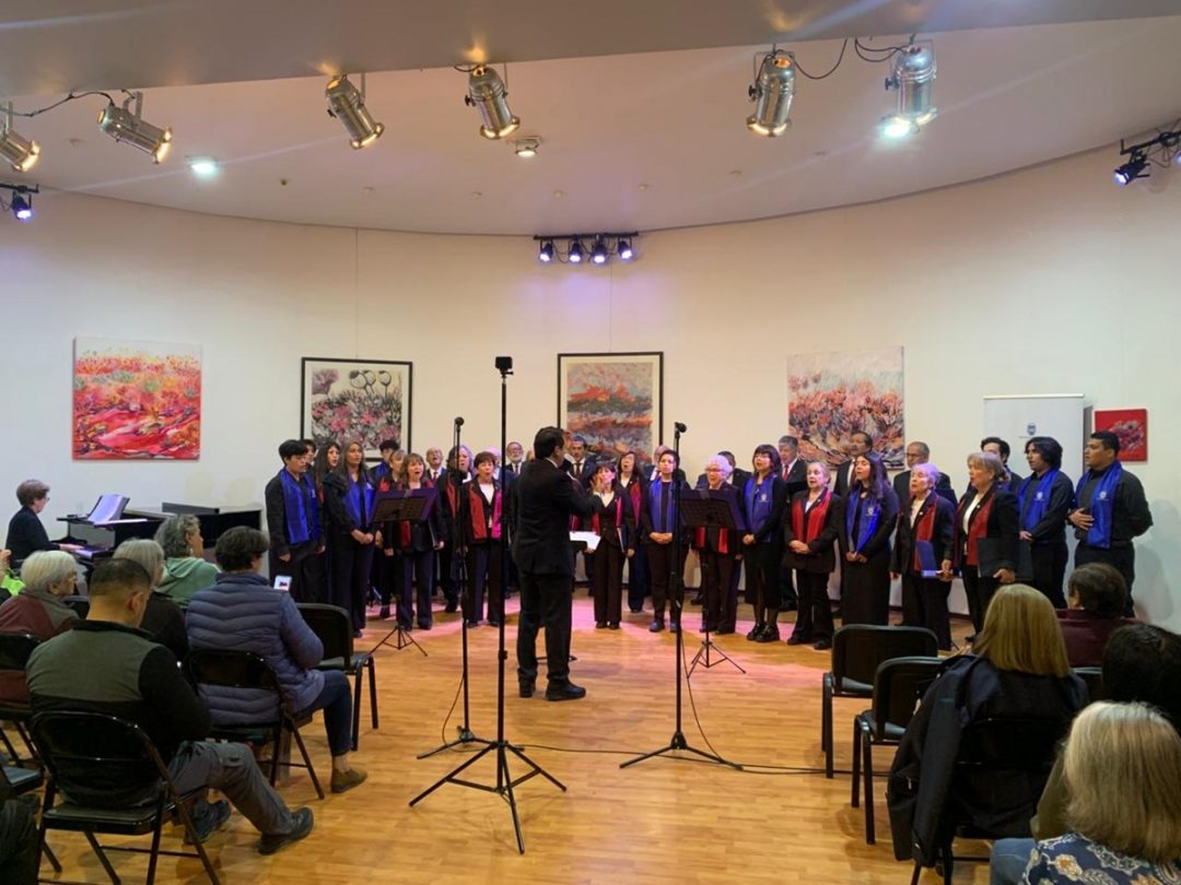 Coro UBB cantó en San Pedro de la Paz junto al Coro de Exalumnos UdeC