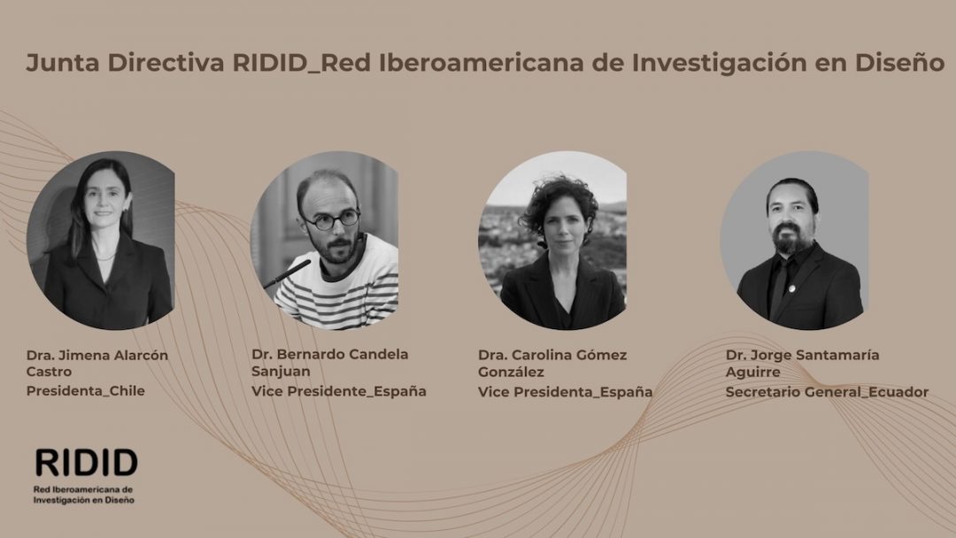 Dra. Jimena Alarcón asumió como presidenta de la Red Iberoamericana de Investigación en Diseño de España