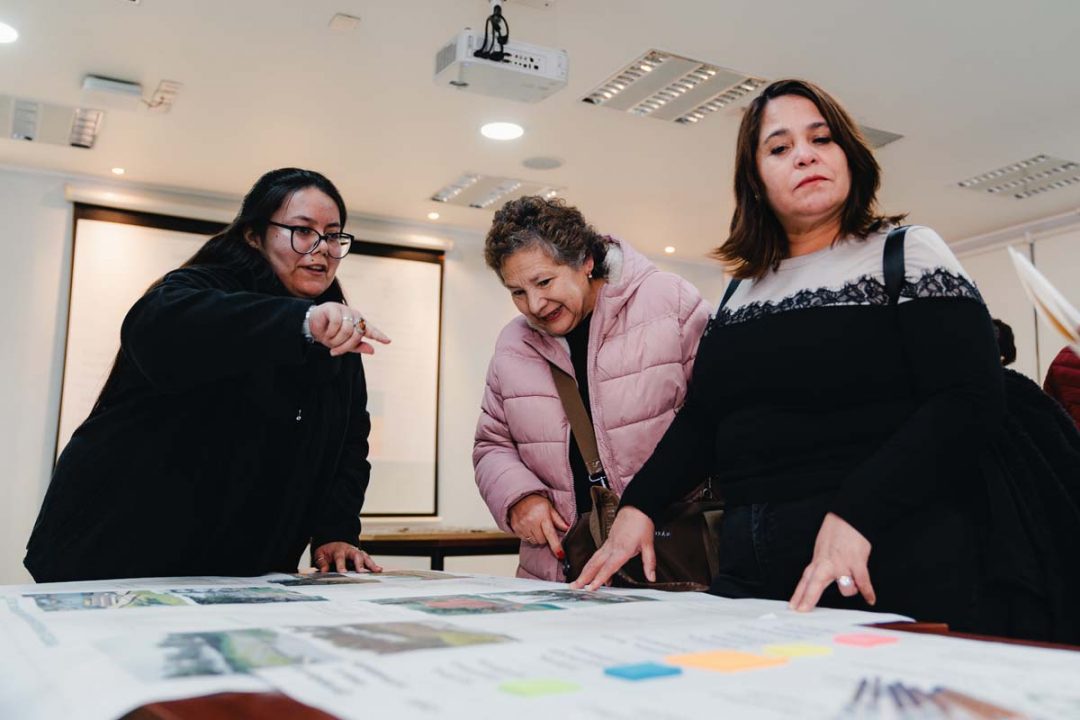 Primera jornada de constitución de Mesa vecinal  del Proyecto Parque Urbano UBB