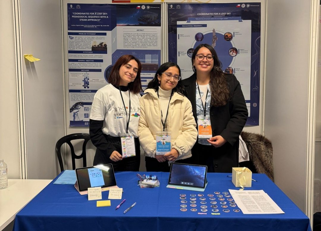 Docente y estudiante UBB valoran experiencia en Expo Science Bélica