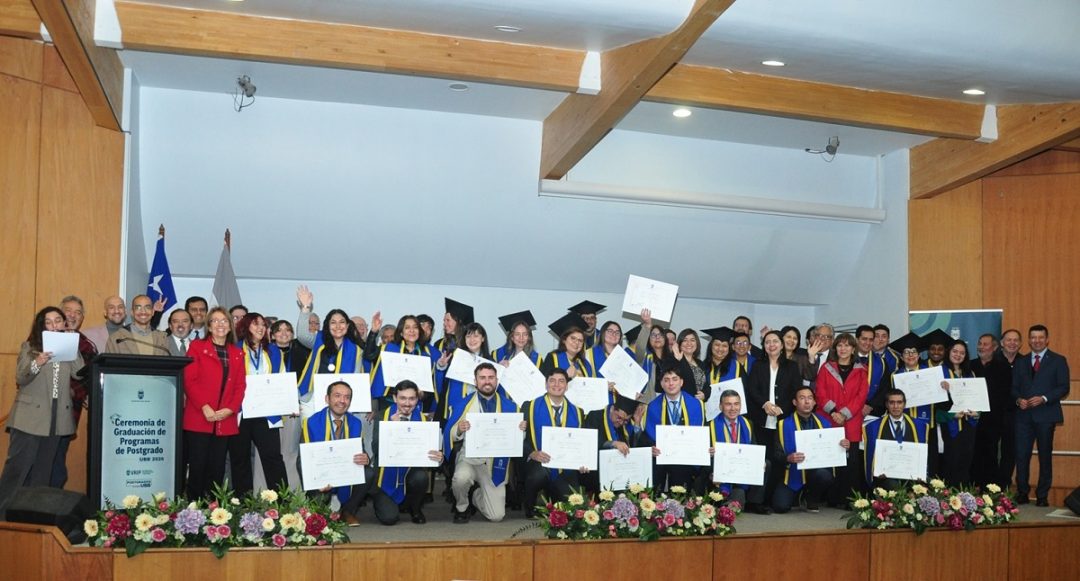 UBB gradúa a 49 nuevos doctores y magísteres en ceremonia realizada en Concepción