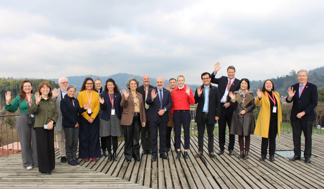 UBB y comitiva de la Confederación Suiza abordaron oportunidades de cooperación e intercambio