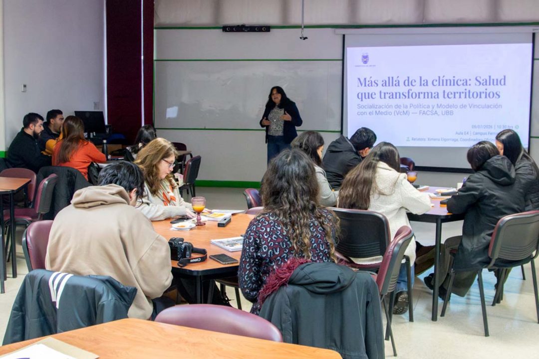 Relaciones Institucionales realiza talleres de socialización de la Política de Vinculación con el Medio en facultades de la UBB