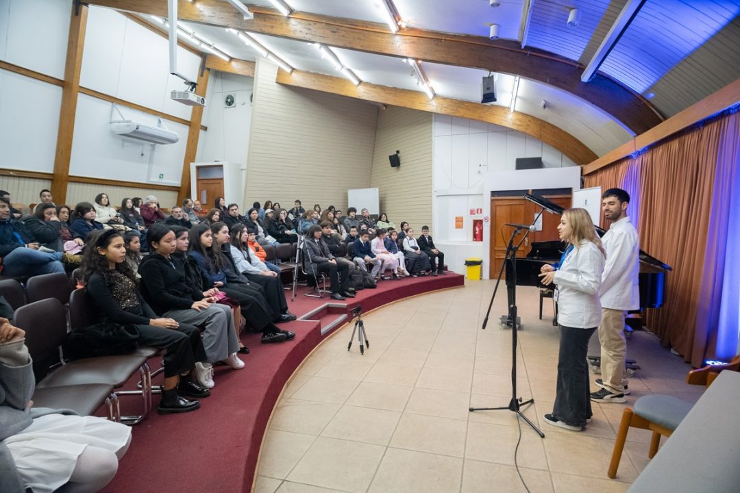 Estudiantes del Conservatorio Laurencia Contreras reciben apoyo de Cepsico UBB