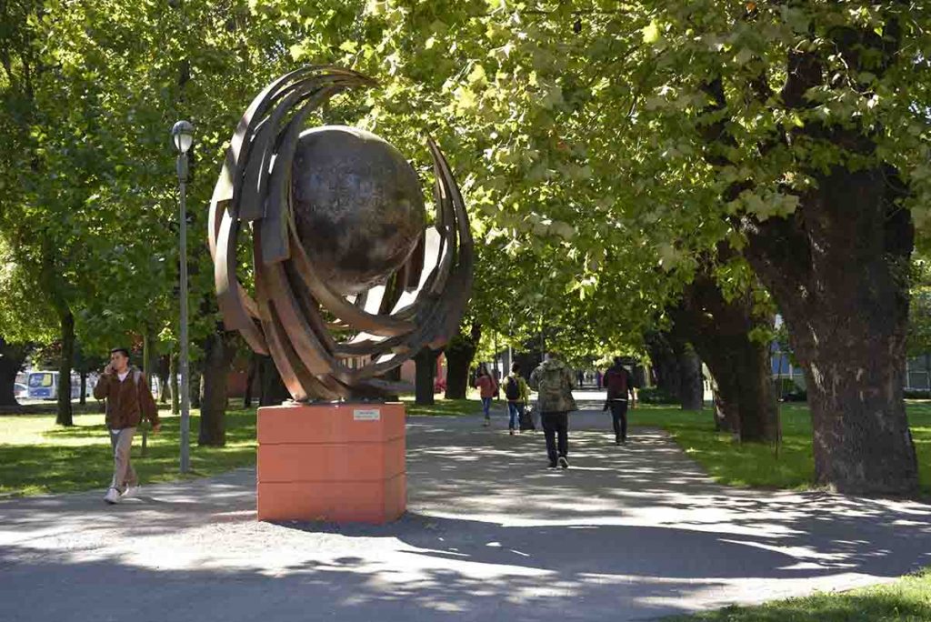 UBB presentó paseo virtual del parque escultórico del campus Concepción