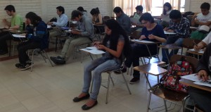 Cerca de 40 alumnos rindieron el examen TOEIC.