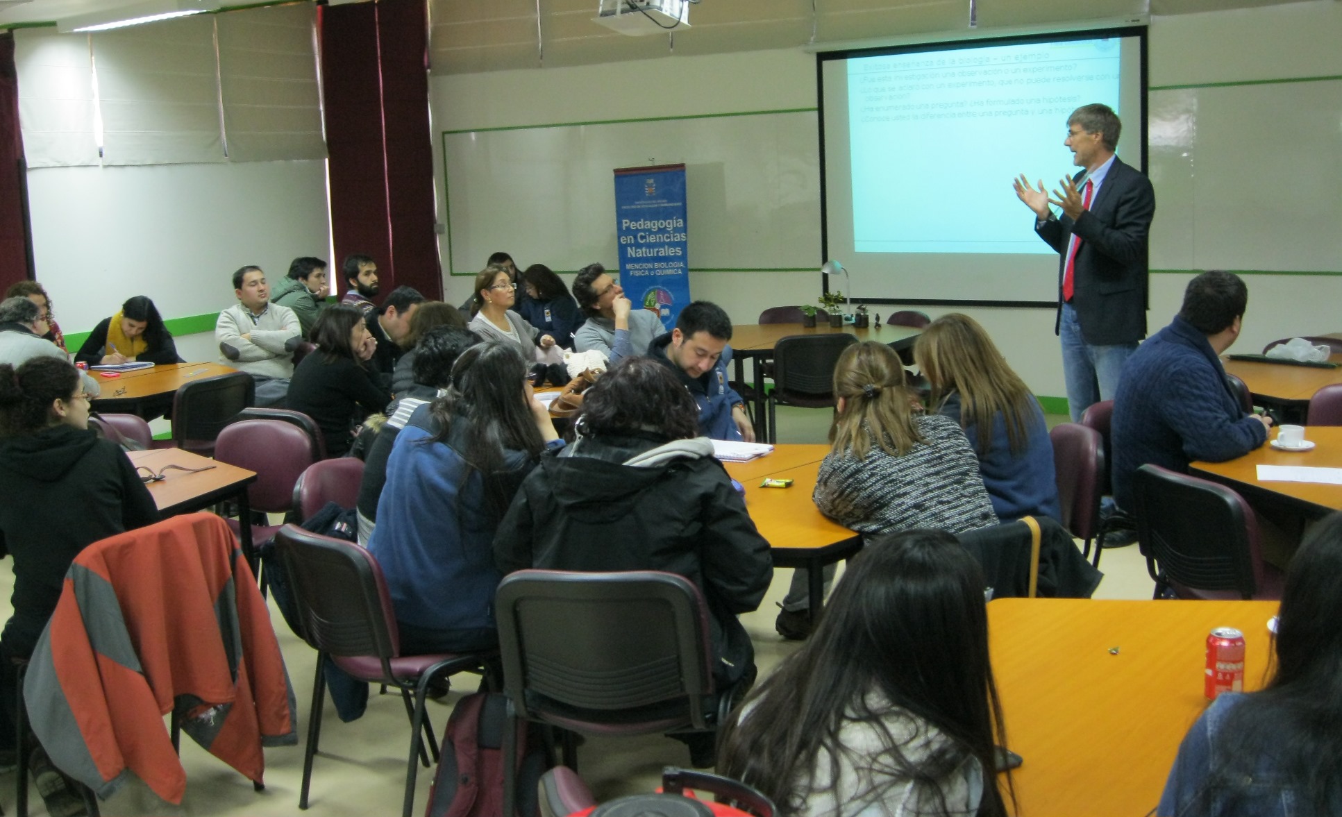 Experto Alemán Visitó La UBB Y Dictó Conferencia A Estudiantes Del ...